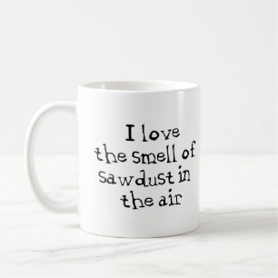 Sägemehl Kaffeetasse