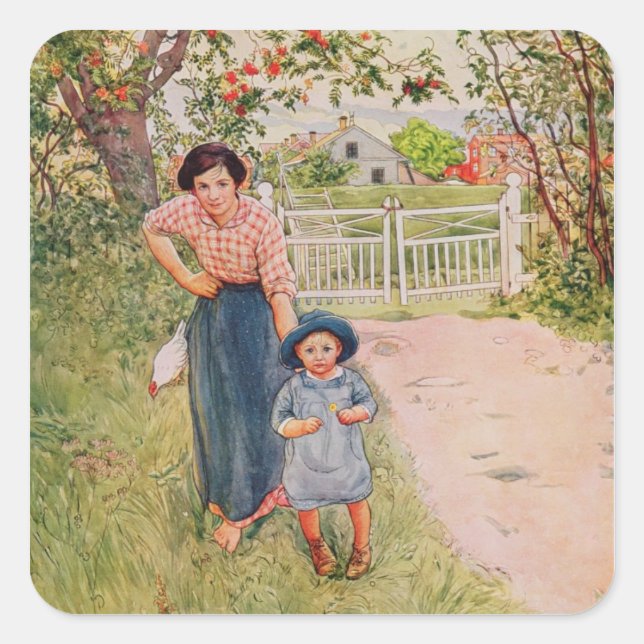 Sagen Sie einen netten Weg zu Ihrem Onkel, 1917, v Quadratischer Aufkleber (Vorderseite)