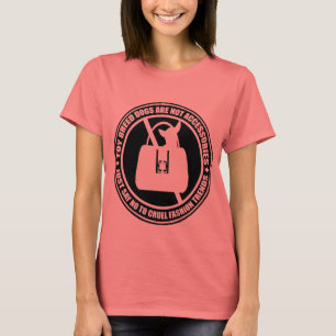 Sagen Sie einfach nein! Tiere als Mode T-Shirt