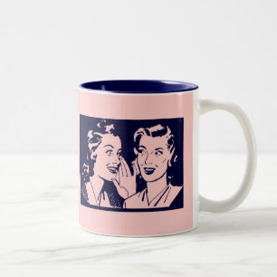 Sagen Sie es in Jiddisch Zweifarbige Tasse