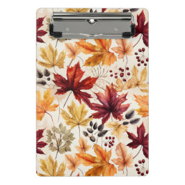 Sagen Sie es mit Herbstlauben 3 - Mini Klemmbrett