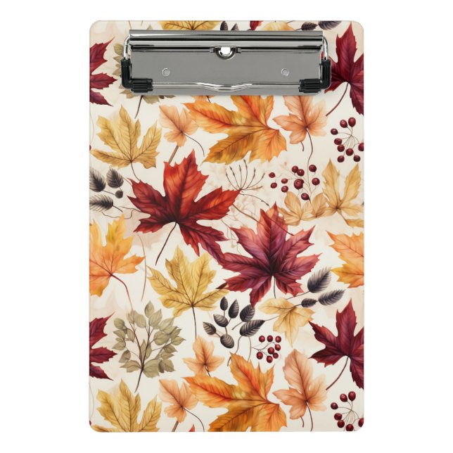 Sagen Sie es mit Herbstlauben 3 - Mini Klemmbrett (Vorderseite)