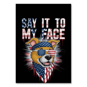 Sagen Sie es zu meinem gefühlsmäßigen Mama Tischnummer