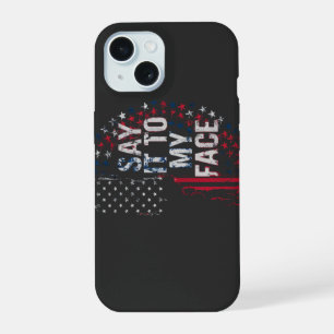 Sagen Sie es zu meinem Gesicht Kamala Harris 2024- iPhone 15 Hülle