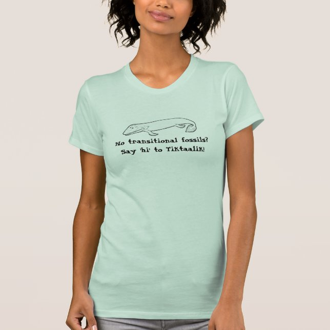 Sagen Sie hallo zu Tiktaalik T-Shirt (Vorderseite)