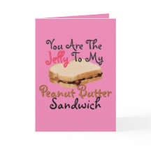 Sagen Sie, ich Liebe Sie mit Peanut Butter Jelly S