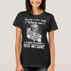 Sagen Sie mir, dass ich dann nicht zusehen kann, w T-Shirt