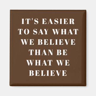 SAGEN SIE NICHT. MAGNET