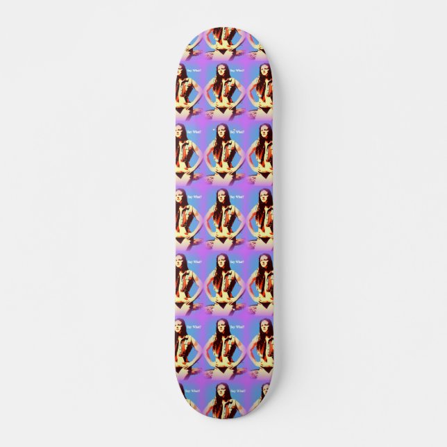 sagen Sie, welches Bikinimädchen-Skateboard Skateboard (Vorne)