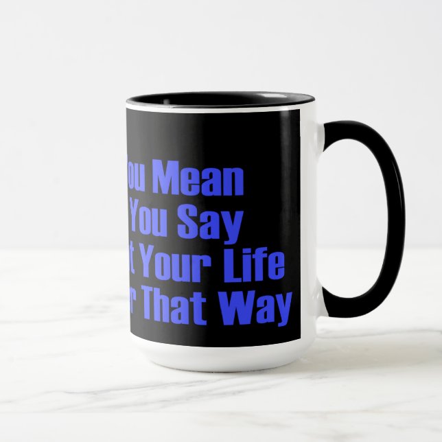 sagen, was Sie gemein haben Tasse (Rechts)