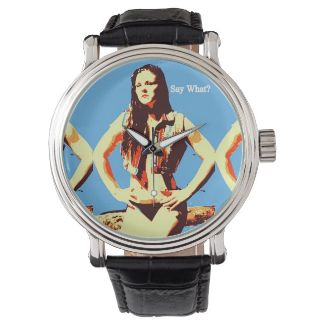 sagen, welche Armbanduhr (Vorderseite)