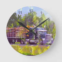 Sägewerk Lumber Logging LKW-Wandsperre