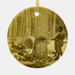 Sägewerke von Michigan Goodridge Brothers Saginaw Keramik Ornament