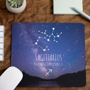 Saggitarius   Personalisierte Sternbilder Mousepad