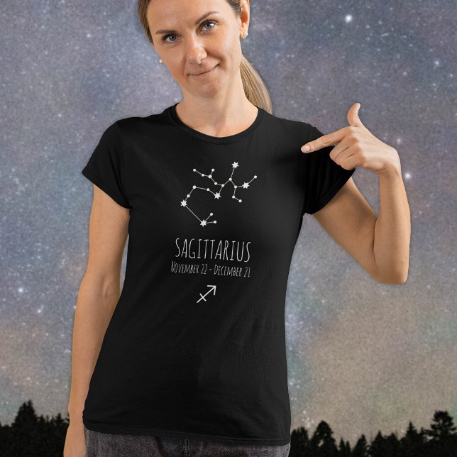 Saggitarius | Personalisierte Sternbilder T-Shirt (Von Creator hochgeladen)