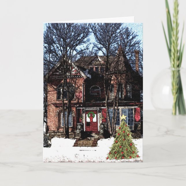 Saginaw Christmas Card Feiertagskarte (Vorderseite)