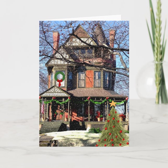 Saginaw Christmas Card Feiertagskarte (Vorderseite)