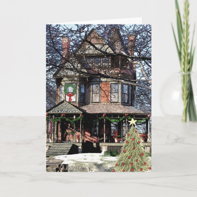 Saginaw Christmas Card Feiertagskarte (Vorderseite)