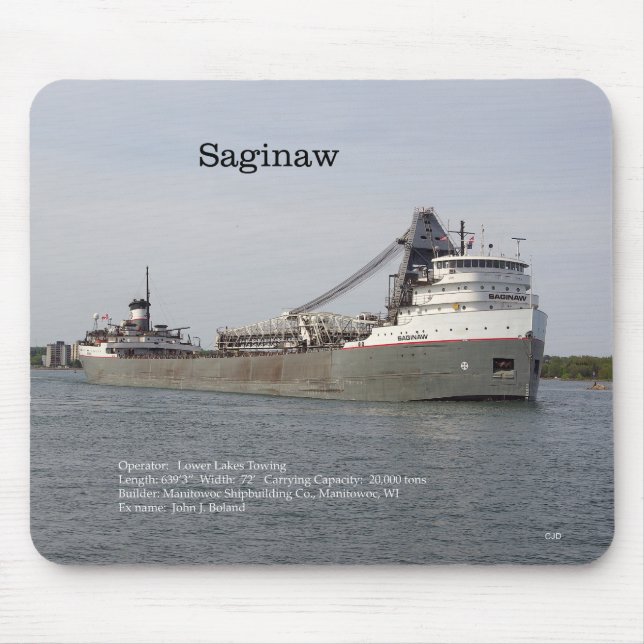 Saginaw Mousepad (Vorne)