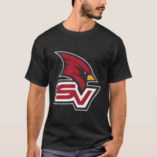 Saginaw Valley Staat Kardinal Links Kastensymbol T-Shirt