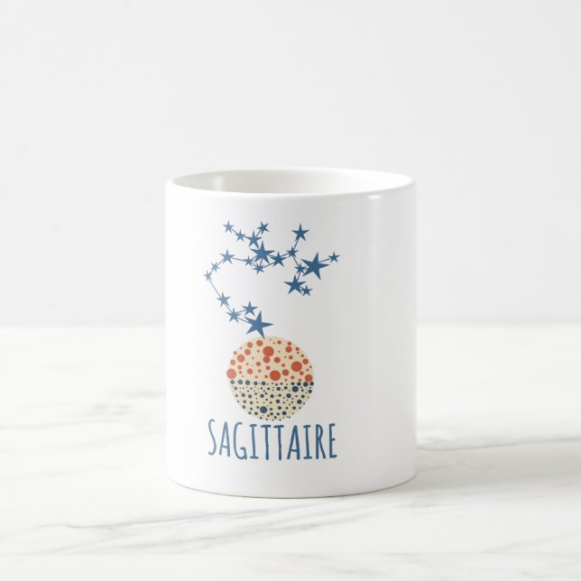 Sagittaire signiert astrologisch kaffeetasse (Mittel)