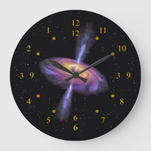  Sagittarier A Quasar V2 ~ Time Machine Clock ~  Große Wanduhr