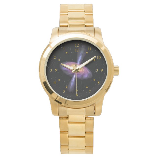 Sagittarier A Quasar V2 ~ Time Machine ~ Watch Armbanduhr (Vorderseite)
