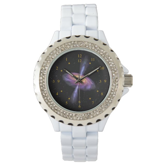 Sagittarier A Quasar V2 ~ Time Machine ~ Watch Armbanduhr (Vorderseite)