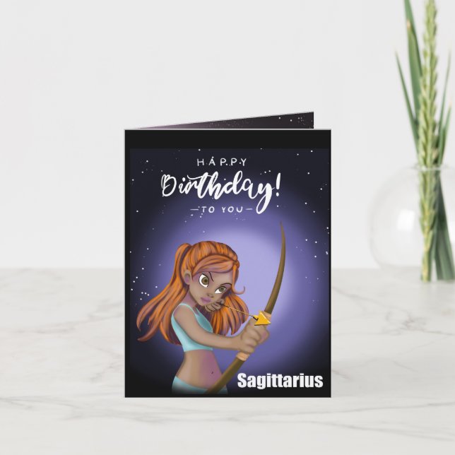 Sagittarier Karte (Vorderseite)