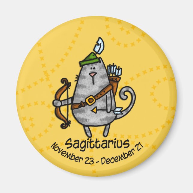 Sagittarier-Magnet Magnet (Vorne)