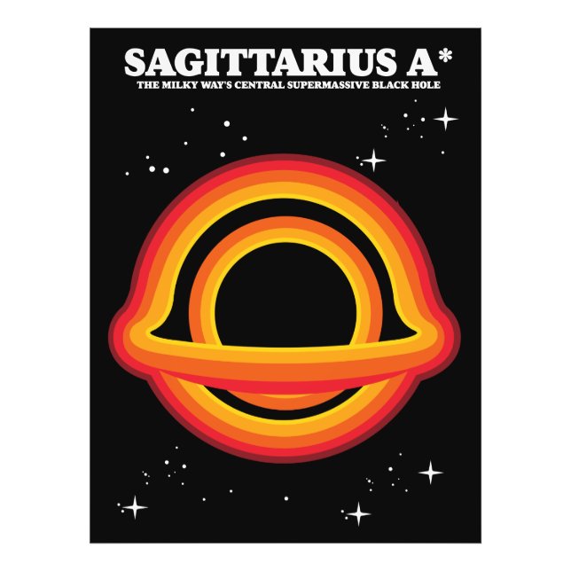 Sagittarius A* Fotodruck (Vorne)