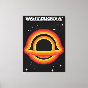 Sagittarius A* Leinwanddruck
