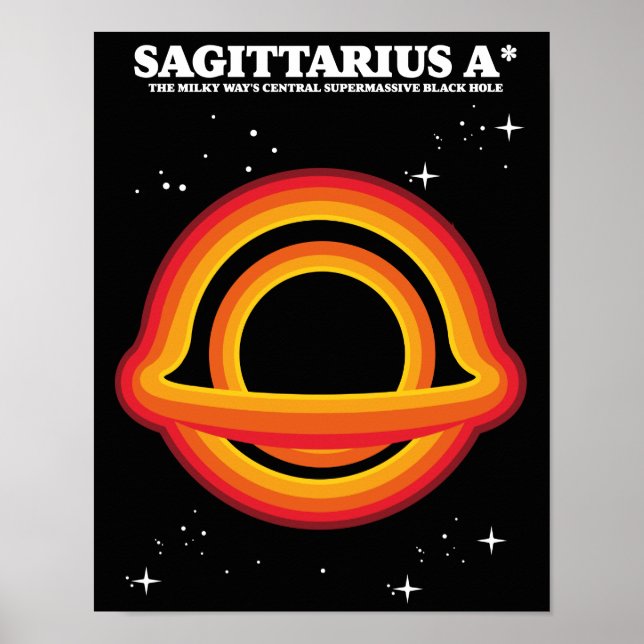 Sagittarius A* Poster (Vorne)