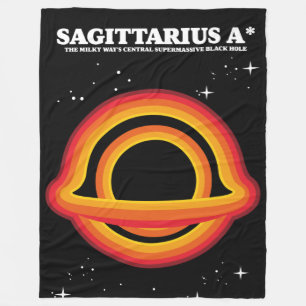 Sagittarius A* Poster Fleecedecke