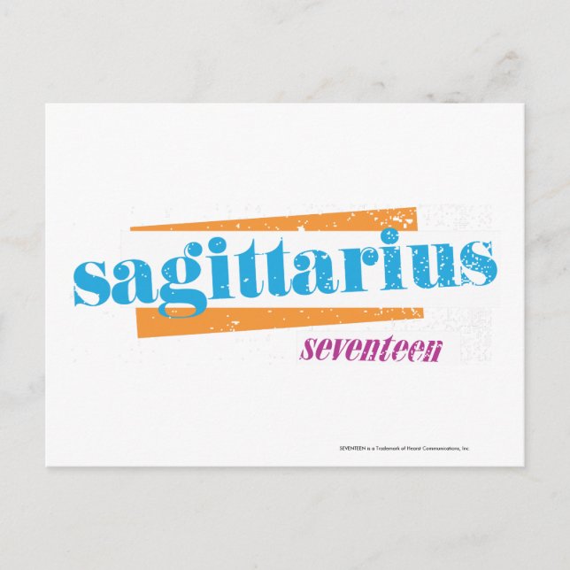 Sagittarius Aqua Postkarte (Vorderseite)