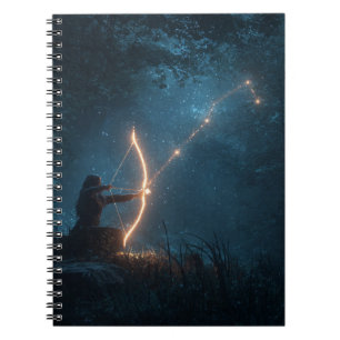 Sagittarius Archer Constellation Notebook Notizblock