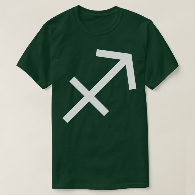 Sagittarius-Astrologie T-Shirt (Design vorne)