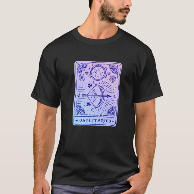 Sagittarius Astrologie T-Shirt (Vorderseite)