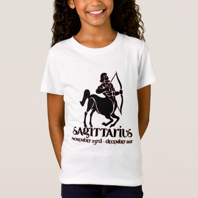 Sagittarius Astrologie Zodiac d2b T - Shirt (Vorderseite)