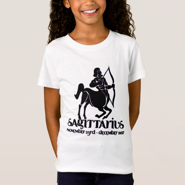 Sagittarius Astrologie Zodiac d6b T - Shirt (Vorderseite)