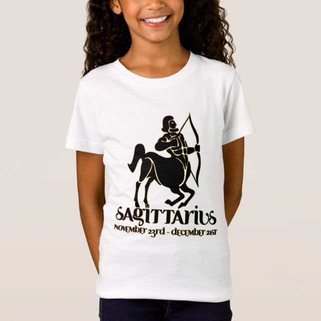 Sagittarius Astrologie Zodiac d7b T - Shirt (Vorderseite)