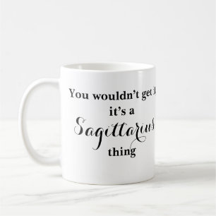 Sagittarius Astrologie Zodiac Funny Mug Kaffeetasse