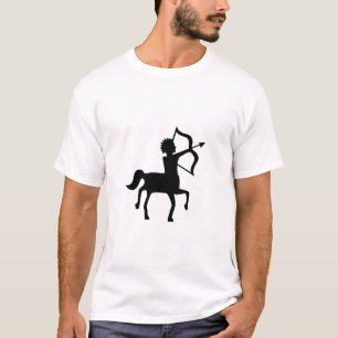 Sagittarius Astrologisches Symbol Zeichen 4 T-Shirt