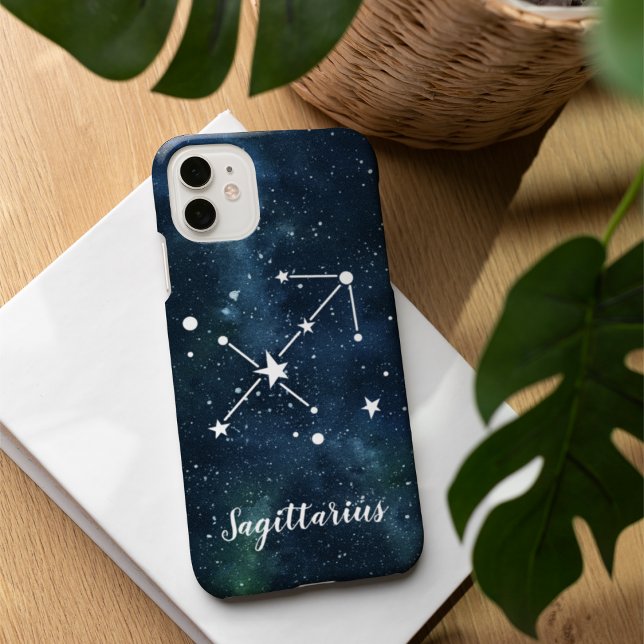 Sagittarius Astrologisches Zodiac-Sternenkonstella Case-Mate iPhone Hülle (Von Creator hochgeladen)