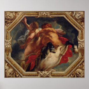 Sagittarius, aus den Zeichen des Dialeks Poster