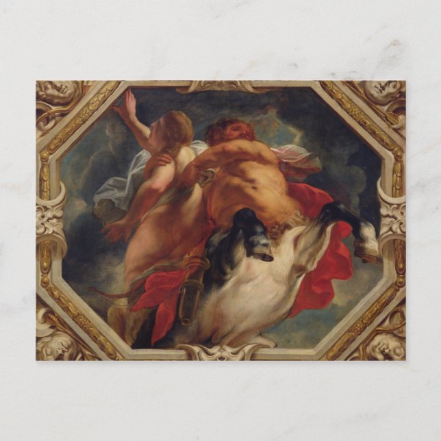 Sagittarius, aus den Zeichen des Dialeks Postkarte (Vorderseite)