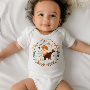 Sagittarius Baby - Adventurous Archer Zodiac-Zeich Strampler