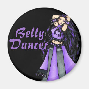 Sagittarius Bly Dancer Lila Magnet