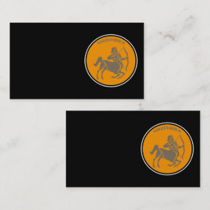 Sagittarius Business Card Visitenkarte