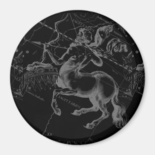 Sagittarius Constellation Hevelius circa 1690 Magnet